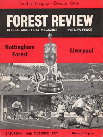 Match programme
